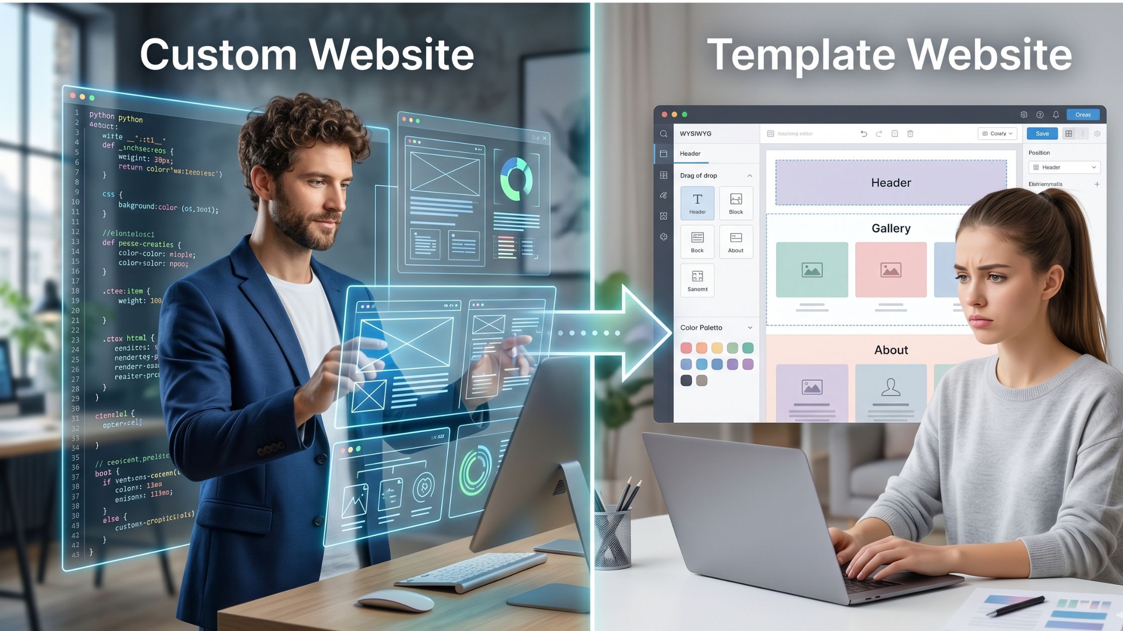 Custom Website vs Template Website: Which Is Better for Your Business in 2026?