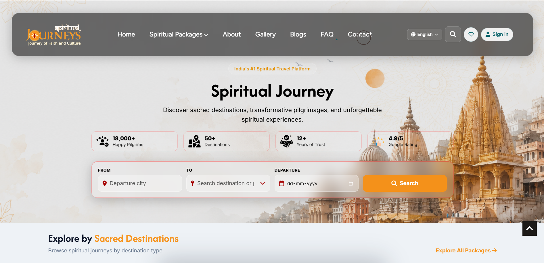 Spiritual journeys 