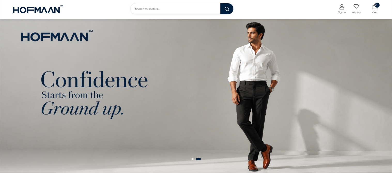 HOFMAAN – Premium Leather Products E-commerce Website