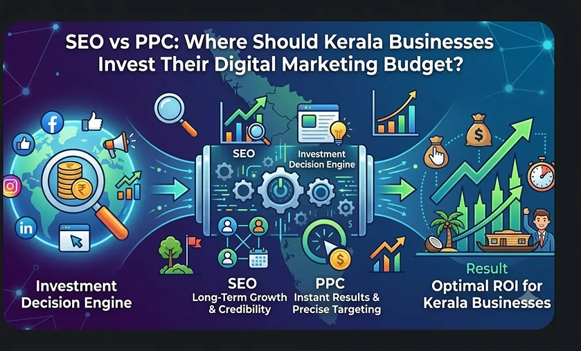 SEO vs PPC: Where Should Kerala Businesses Invest Their Digital Marketing Budget?