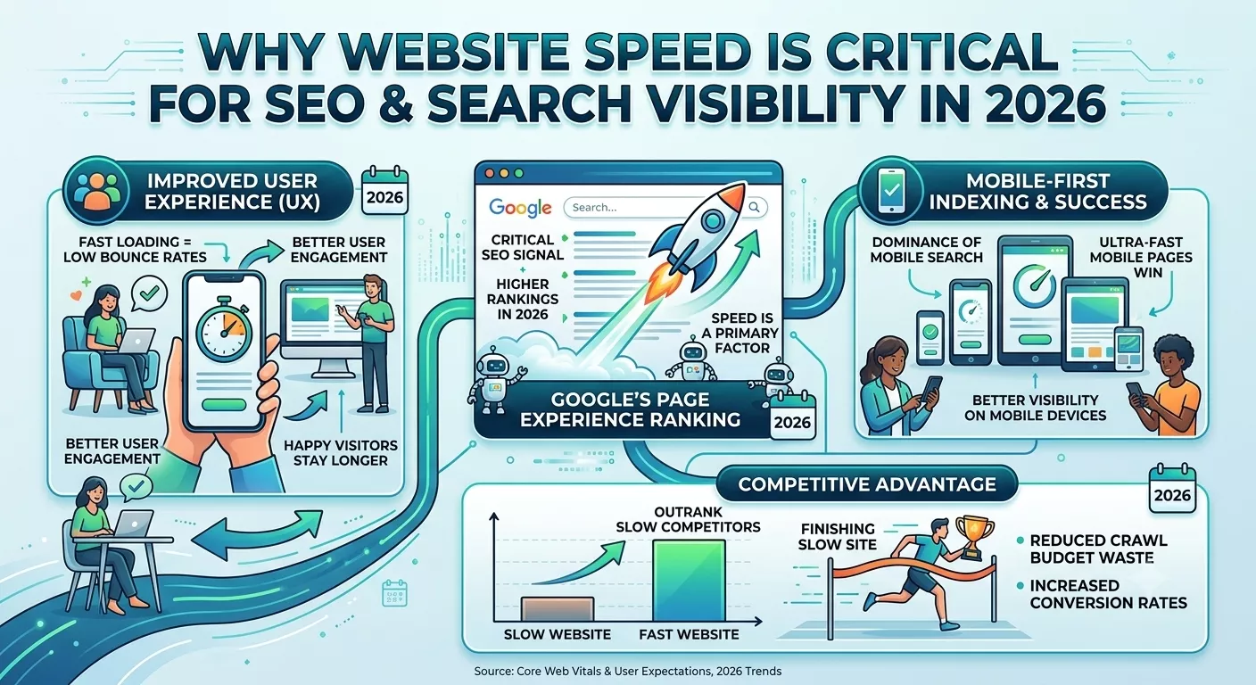 Why Is Website Speed Critical for SEO and Search Visibility in 2026