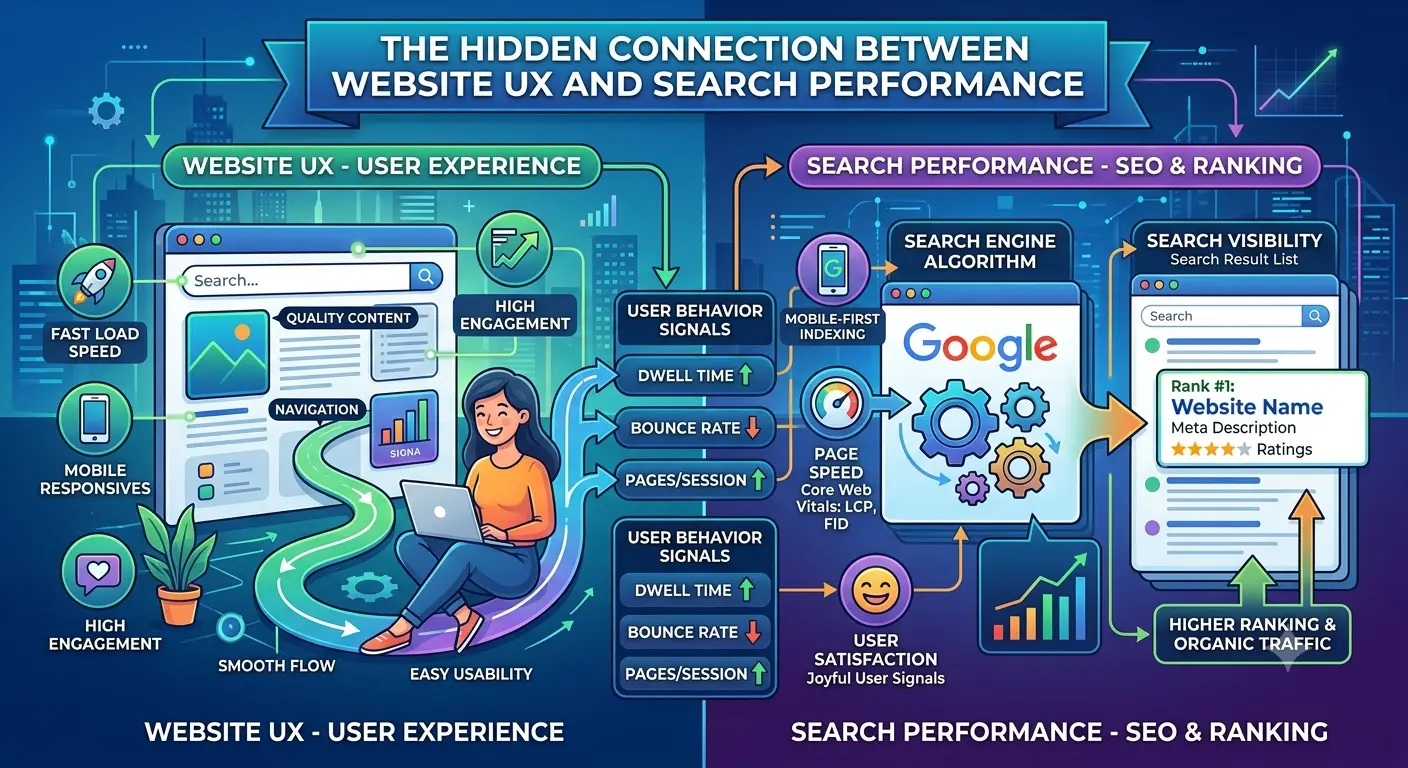 The Hidden Connection Between Website UX and Search Performance