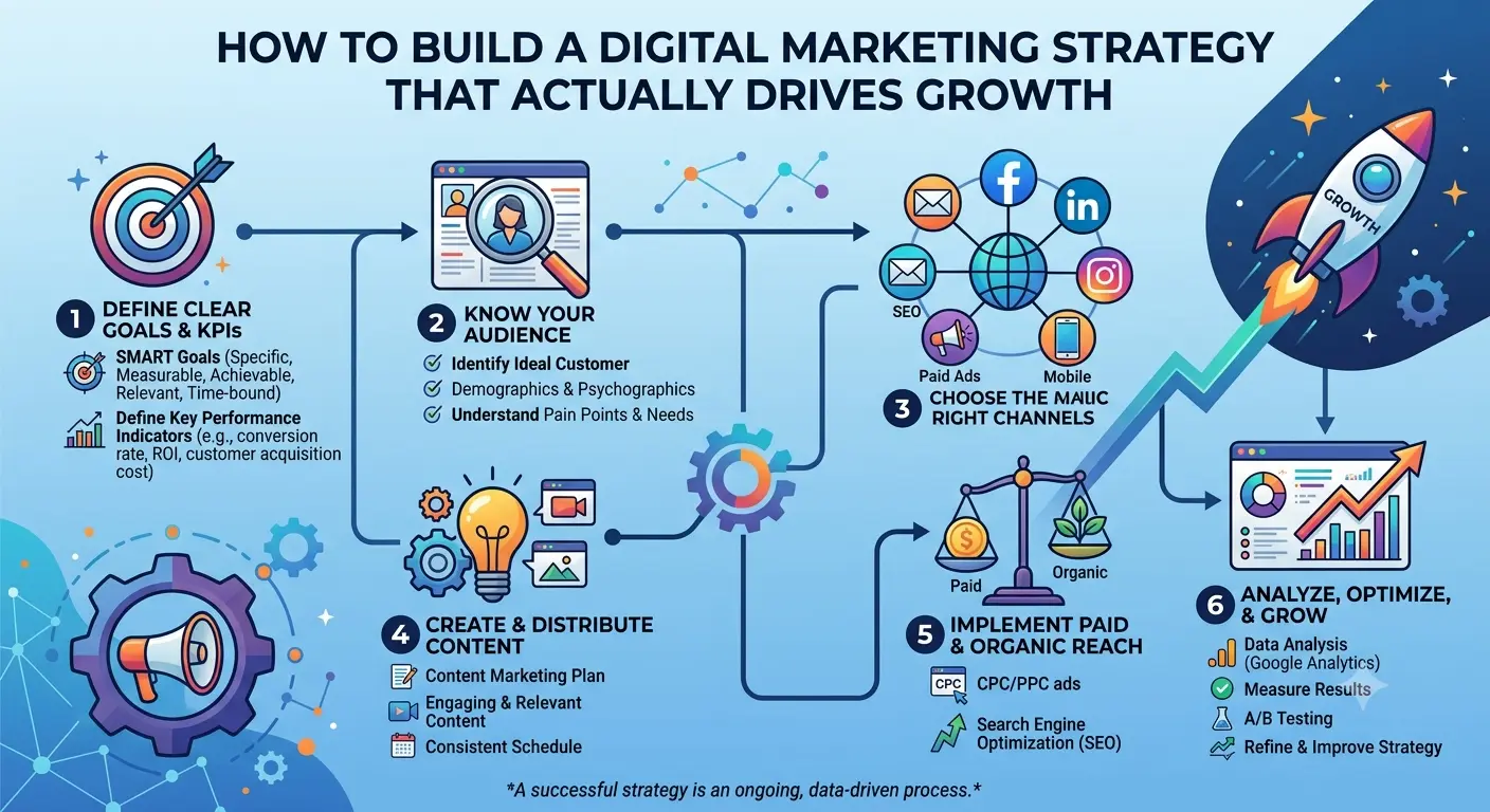 How to Build a Digital Marketing Strategy That Actually Drives Growth