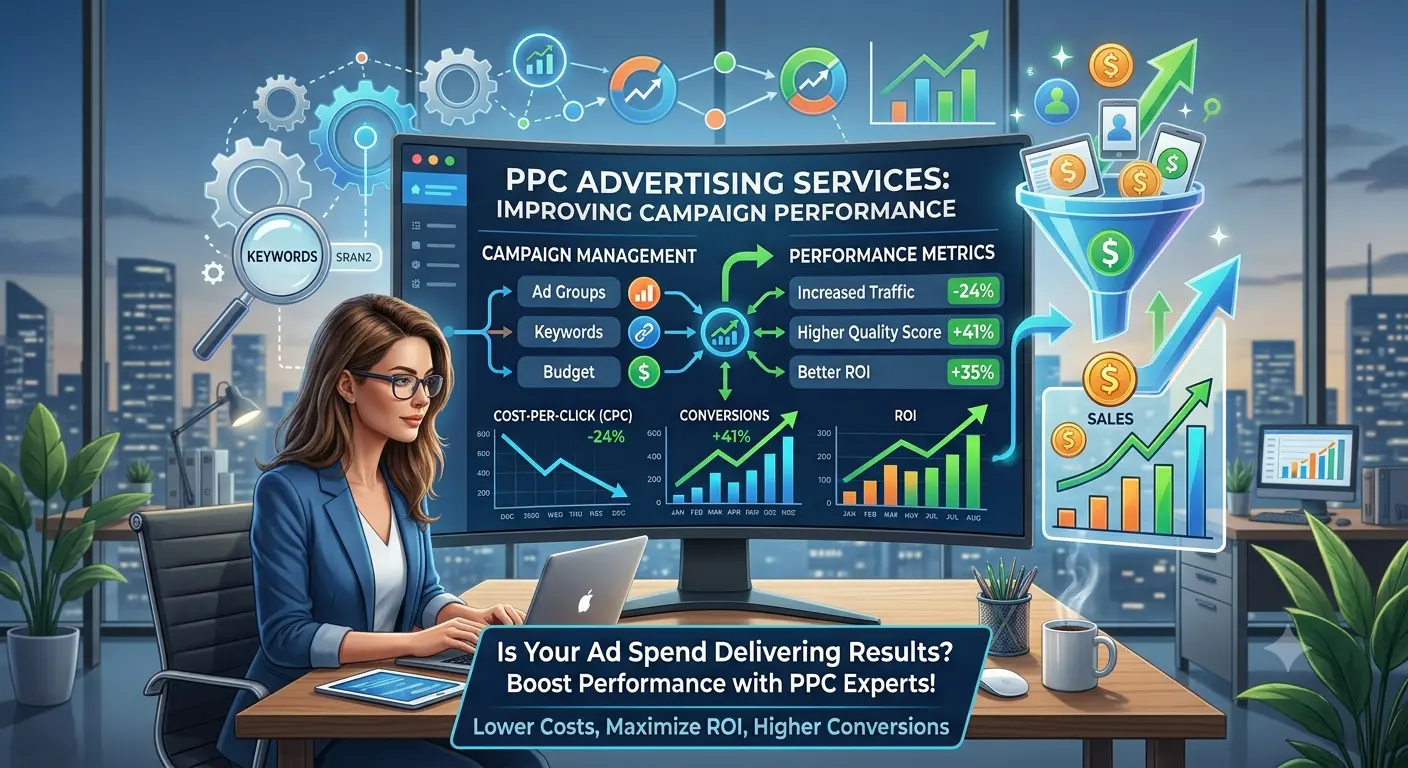 Are You Spending Too Much on Ads? How PPC Advertising Services Can Improve Campaign Performance