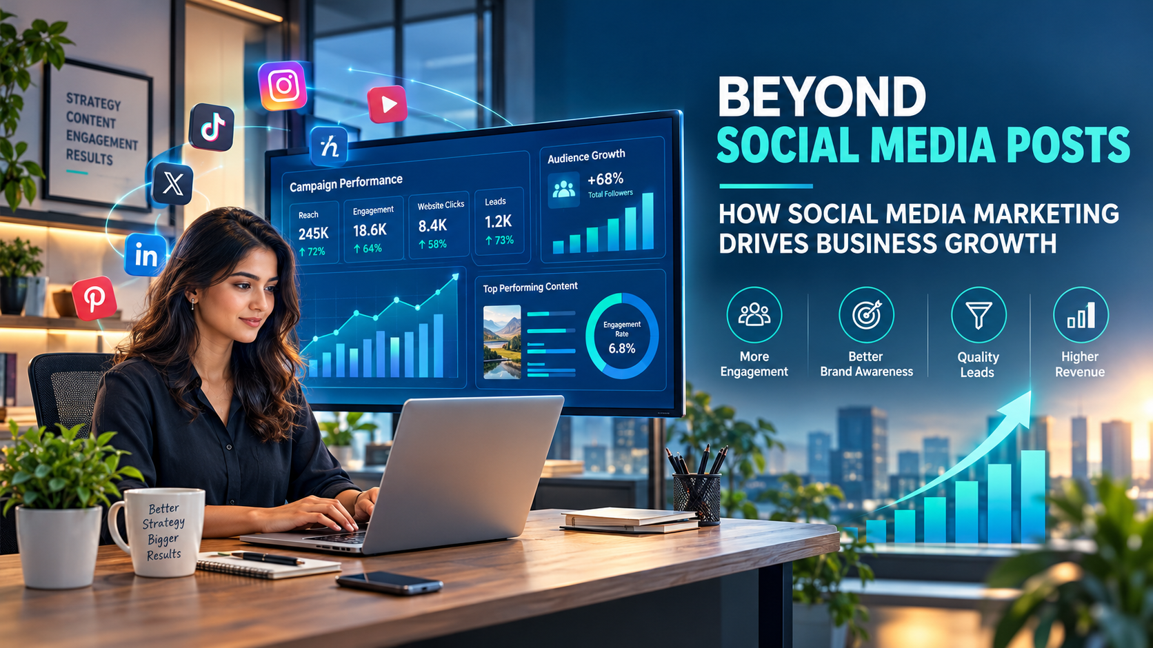 Beyond Social Media Posts: How Social Media Marketing Services Drive Business Growth
